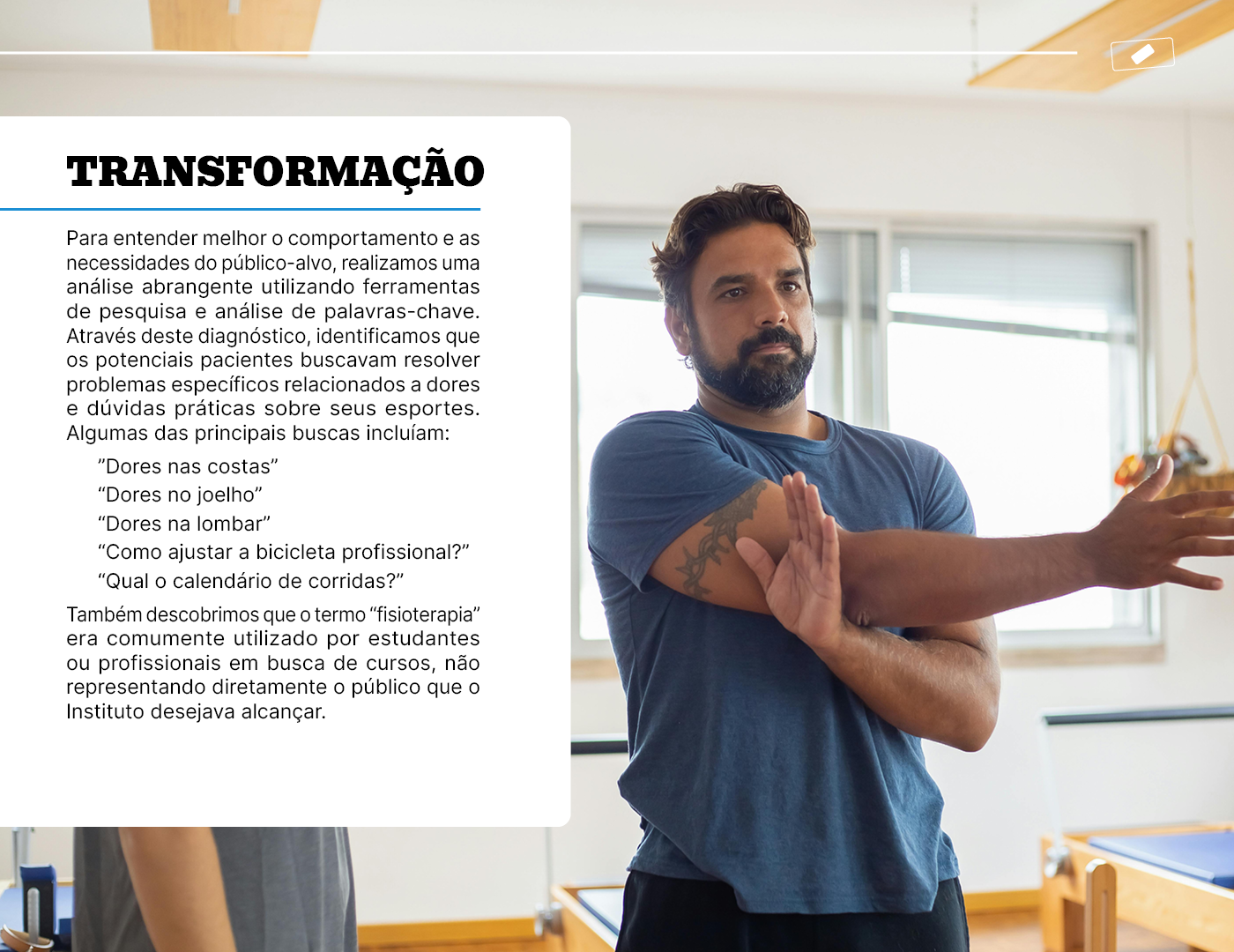 Transformação realizada pelo projeto