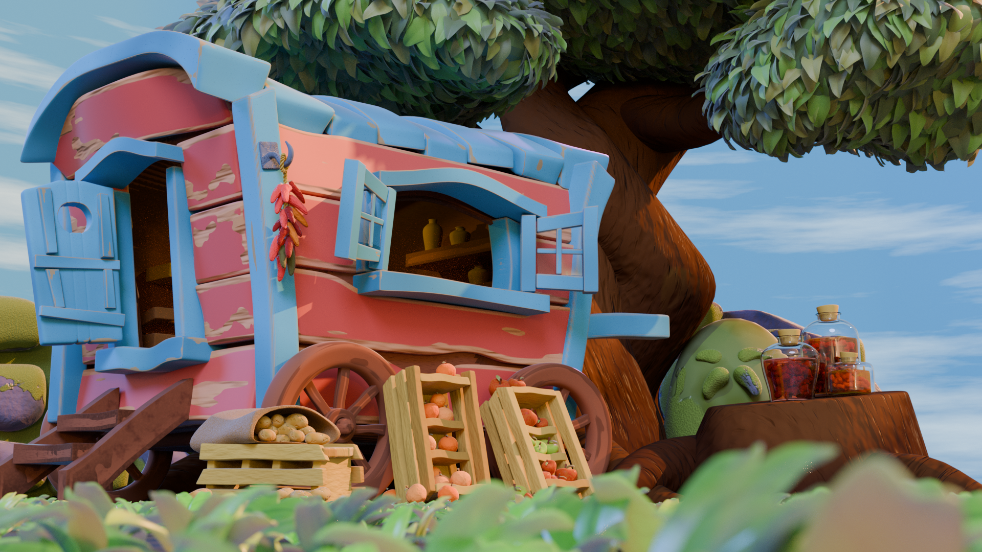 illustration3d-roadmerchant-03